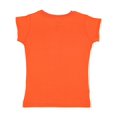 thumbnail image 2 of Toddler Girls' Fine Jersey T-Shirt ORANGE 5/6, 2 of 2
