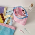 thumbnail image 4 of Portable Mesh Shower Caddys Bag,Quick Dry Toted Bag Mesh Beach Bags Toiletry and Bath Organizers for Travel Swimming Sports, 4 of 9
