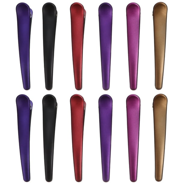 GOOHOCHY 12 pinzas para el pelo para mujer, pinzas de pico de pato, horquillas, accesorios para el cabello, pinzas para peinar el cabello
