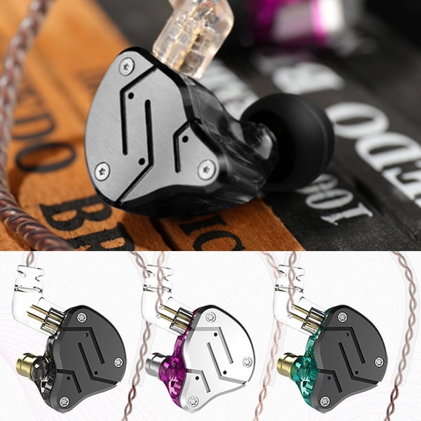 Twowood auricular ZSN METAL 4 CORES HIFI ANUBRES DE BASS EN OÍDEO AUTOMÓVIL DE REDUCCIÓN DE RUIDO DE RUIDO