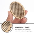 thumbnail image 3 of 5Pcs Diy Cross-stitch Board Light Brown Natural Wood Pendants for Cross Stitch Mini Design Decorative Items, 3 of 8