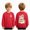 Y467-Red, variant on CAUYDY Girls Boys Halloween Sweatshirt Kids Cute Ghost Pumpkin Graphic Sweatshirts Crewneck Pullover Long Sleeve Shirts,