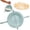 Light Blue, variant on 7.2 Inch - Professional Empanadas - Mold Ravioli Dumpling Wrap, Tortilla Folder, Wonton Dough Press 2-in-1 Cutter Sealer, Pierogi, Calzone, Hand Pot Pie Maker Wraper