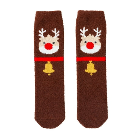 

Baby Shoes Kids Baby Girls Boys Christmas Warm Sleep Long Socks Knee Socks Slipper Stocking Soft Shoes Socks