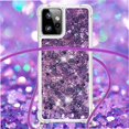 thumbnail image 2 of Funda FOXDOCK para Motorola Moto G Power 2023 con Cuerda Ajustable, Brillo Líquido, Protección Antigolpes y Lente – Ideal para Regalo, 2 of 6