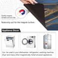 thumbnail image 4 of Yayeee Magnetic Dishwasher Cover for The Front Decoration Home Kitchen Machine Sticker Protector, Elegant Geometric Pattern, 4 of 6