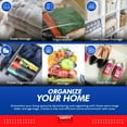 thumbnail image 5 of [ Pack of 50 3.5 Gallon Large Food Storage Bags with Reclosable Easy Open Close Slider Closure, 2 Mil Thick, Size 16"x18", for Food-Meal Prep, Organization & Storage, 5 of 9