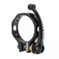 thumbnail image 1 of 2x De Sillín Plegable Para Bicicleta, Abrazadera Para De Sillín, Palanca De Liberación Rápida, Color Negro, 40mm DYNWAVEMX Abrazadera para tija de sillín de bicicleta, 1 of 8