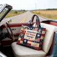 thumbnail image 6 of Win s Way America 250th Anniversary Quilted Tote Shoulder Bag - Commemorative Edition Bag for Holiday Gift, Independence Day, Daily Commute, 6 of 8
