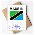 thumbnail image 1 of Tanzania Country Love Welcome Back Greeting Cards Envelopes Blank, 1 of 3