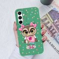 thumbnail image 3 of Funda de teléfono para Samsung Galaxy A54, A53, 5G, gato, protección de cámara de moda, cubierta de parachoques de silicona líquida delgada para Samsung A 54 53 Capa, 3 of 5