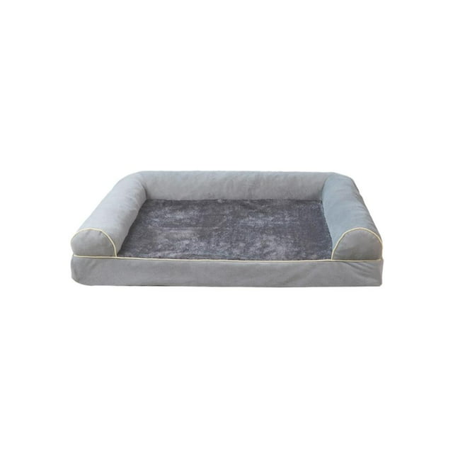Feltree All-Season Breathable Pet Bed with Warm Sofa Design, Durable Square Dog Kennel Mat for Indoor Use, Machine Washable & Non-Slip Base