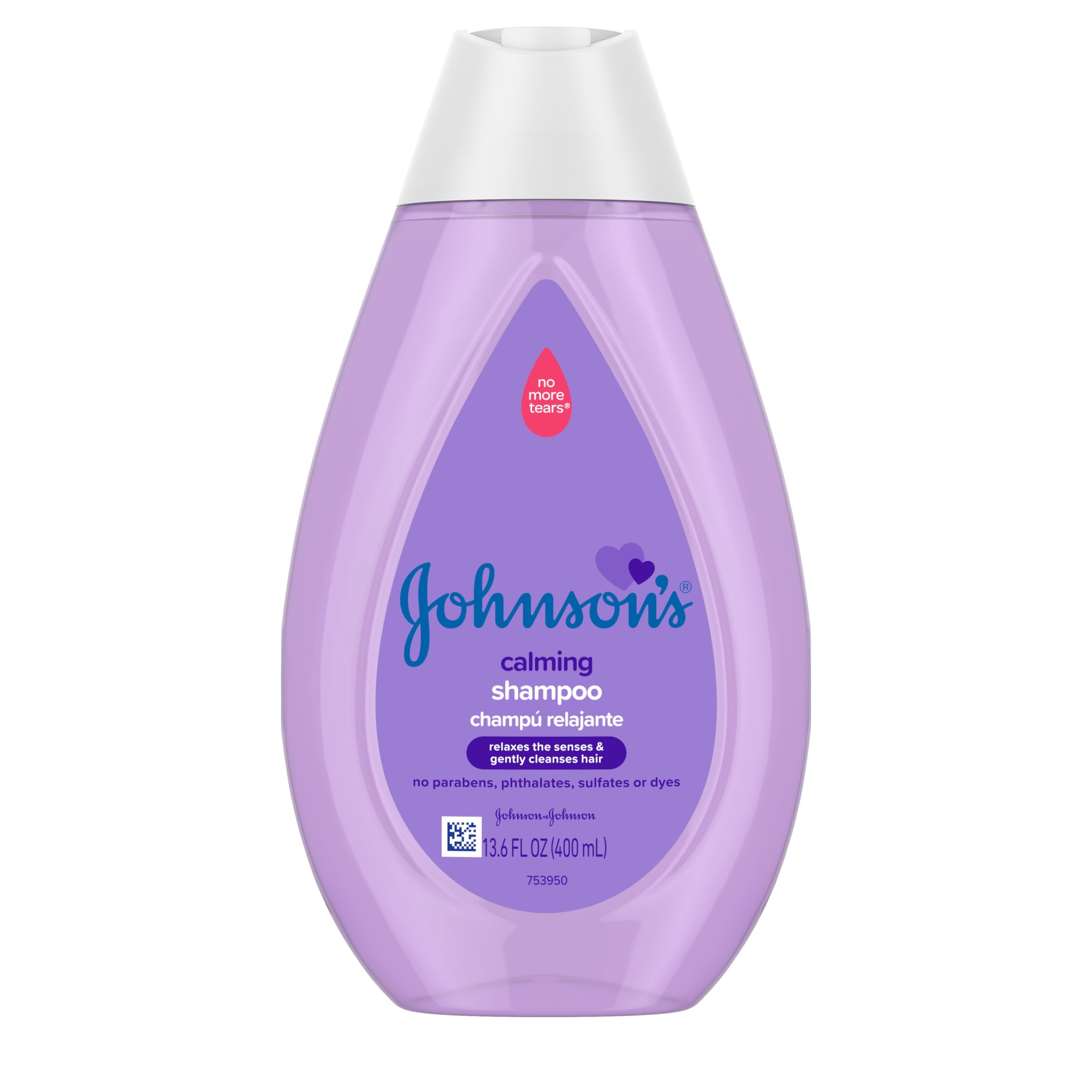 Johnson's Baby Calming Shampoo with NaturalCalm Aromas, 13.6 fl. oz