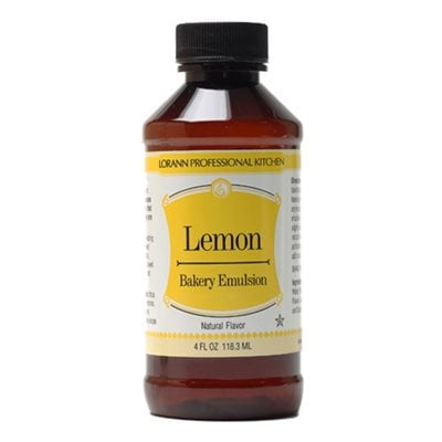 Lemon (Natural) Bakery Emulsion Flavor 4 oz Lorann