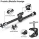 thumbnail image 3 of SMALLRIG 10 Inch Magic Arm with Super Clamp Large Crab Pliers Clip for Monitor LED Light - KBUM2732, 3 of 5