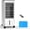 White-1.16gal, variant on Windowless Portable Air Conditioner, 3-IN-1 Portable AC, Remote, 12H Timer &1.16Gal Tank, 45° Oscillation, 3 Modes & Speeds, Fast Cooling Quiet Ventless Swamp Cooler for Home Office, Ivory