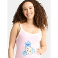 thumbnail image 5 of Sesame Street Women's Cookie Monster Graphic Tank Top, 2-Pack, Sizes XXS-XXL, 5 of 7
