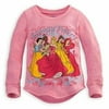 Disney Store Princess Ariel Aurora Belle Long Sleeve Thermal T Shirt Girl 5/6