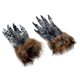 thumbnail image 2 of 1 par de guantes de lobo PENGJJMXG máscara de animal juego de mascarada L Negro, 2 of 3