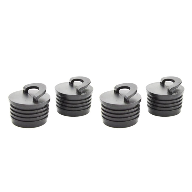 sweethay Tapón de drenaje de goma para mantener el buceo, tapón desmontable portátil reutilizable, tapón de drenaje para yates, drenaje para 2 piezas 2Conjunto