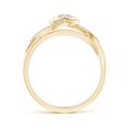 thumbnail image 2 of ANGARA Natural 0.2 Ct. Diamond Solitaire Ring in 14K Yellow Gold for Women (Ring Size: 4.5), 2 of 8