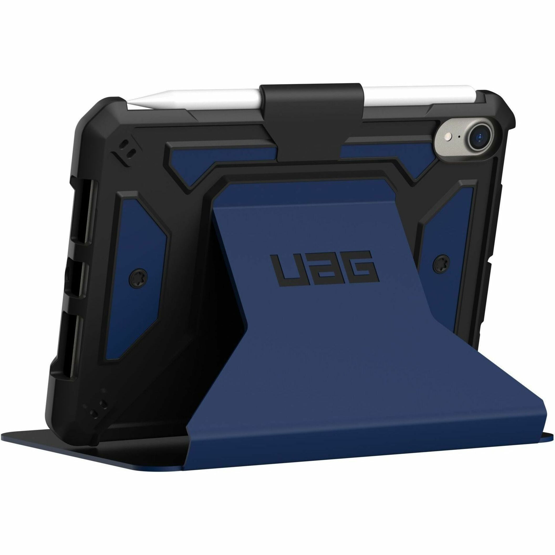 UAG iPad Mini A17 Pro Case (7th Gen, 2024) A2993 A2995 A2996 8.3" Metropolis SE, Rugged Multi-Angle Folio Stand Smooth Protective Cover w/ Pencil Pro Holder, Mallard