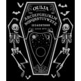 thumbnail image 2 of Men's Ouija Halloween Coffin  Graphic Tee Black 2X Large, 2 of 5