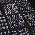 thumbnail image 2 of UDIYO 30 Sheets Mixed Floral Nail Art Stickers Decals DIY Manicure Design Accessories, 2 of 7