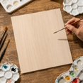 thumbnail image 4 of Unfinished Blank Wood Square Board for DIY Crafts Paintable Natural Wooden Plaque Smooth Sanded Surface 11.8 x 11.8 Inch for Festive Home Decor and Art Projects Display, 4 of 5