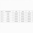 thumbnail image 3 of WXFAZCVU Pants for Boys Elastic Waistband Casual Trousers Outdoor Going Out Everyday Wear Size 4-5 Years, 3 of 4