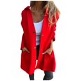 thumbnail image 1 of Trench-Coat pour Femmes Élégant Chaud Transition Manches Longues Col à Revers pour Automne Hiver Saison, 1 of 8