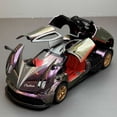 thumbnail image 2 of 1:32 Pagani Huayra BC Alloy Sports Car Model Diecast Metal Racing Car Vehicle Model Simulation Sound and Light Children Toy Gift Red, 2 of 6