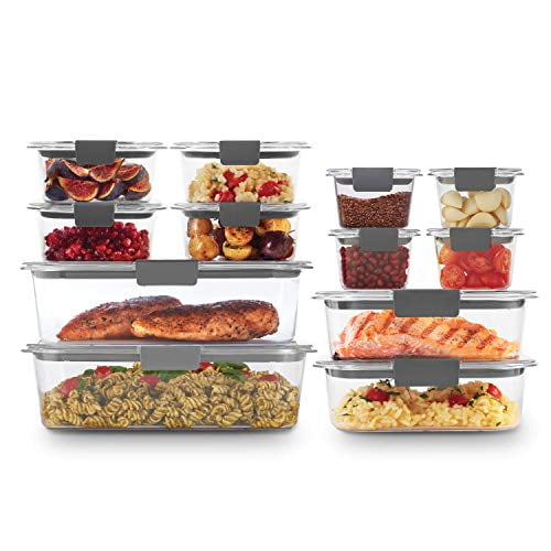 rubbermaid brilliance 44 piece set rubbermaid brilliance 44 piece set