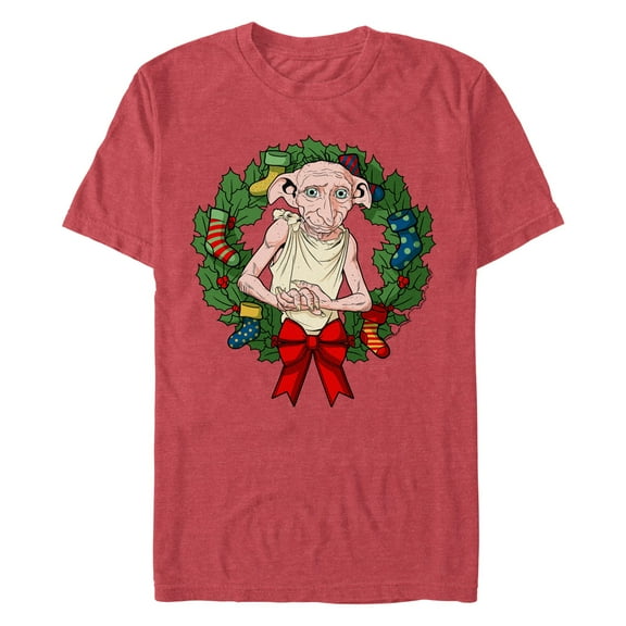 Men's Harry Potter Dobby Wreath Graphic T-Shirt