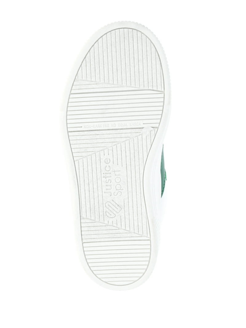 Justice Little Girl & Big Girl Platform Court Sneakers - Walmart.com