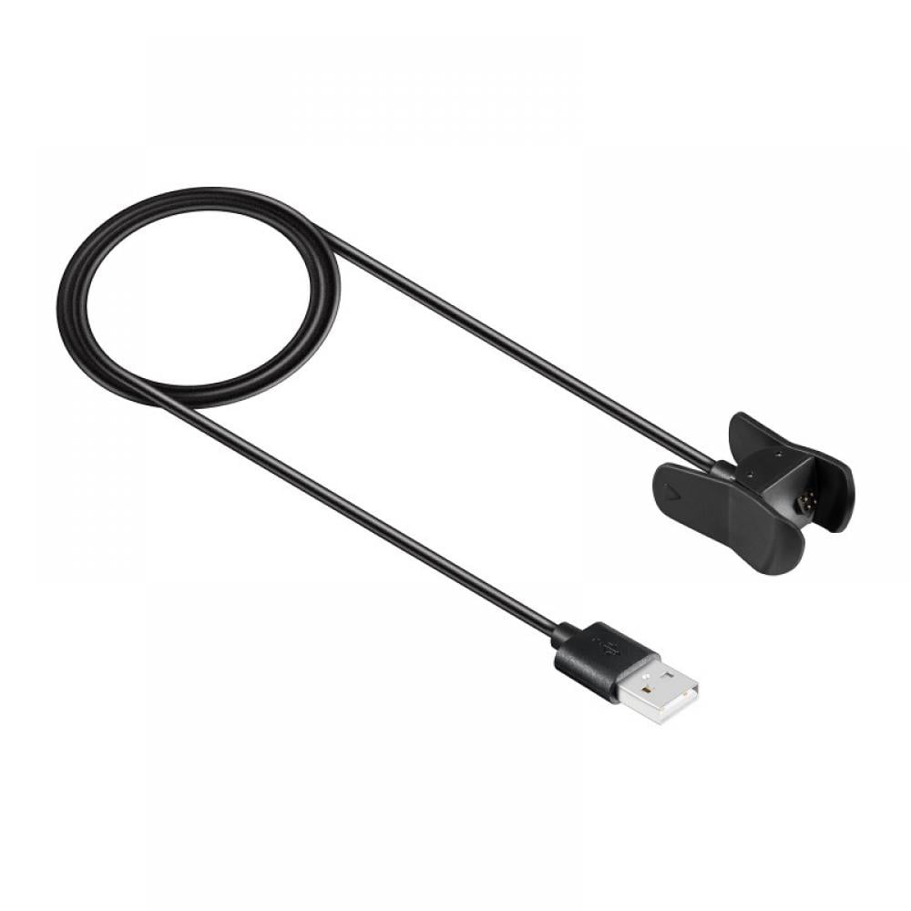 Charging Cradle Clip 1m USB Charger Data Cable Wire for Garmin Vivosmart 4 C#P5
