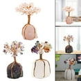thumbnail image 4 of Adornos de decoración de prosperidad perfecl Bonsai de dinero Feng Shui Rosa, 4 of 8
