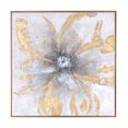 thumbnail image 3 of Fleur de Brillant, Toile Peinte à la Main, 3 of 3