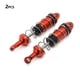 thumbnail image 4 of Amortiguadores Delanteros de Metal Bewildely Kit de 2 uds RC 1:12 Color Rojo, 4 of 6