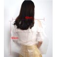 thumbnail image 3 of O'woda Capas de peluquería, 50 piezas Delantal de corte de pelo 130 * 160 cm, Capas de peluquería desechables impermeables, Capas de salón transparentes para adultos y niños (50 piezas, 130 * 160 cm) Ormromra LKX-0294, 3 of 4
