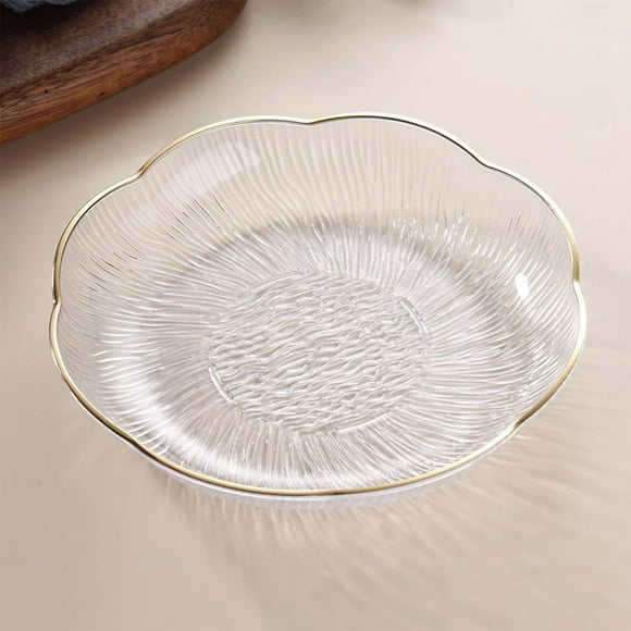 Bandeja de Frutas Alta y Fácil de Usar, Ideal para Dulces y Aperitivos. Multicolor | Plástico Blanco, 15,7 X 15,7 X 2,8 Cm. Gran Capacidad | 1 Frutero