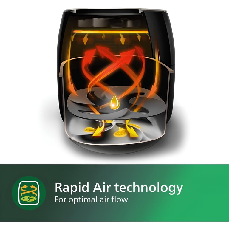 Philips Airfryer XXL with Fat Removal & Rapid Air, 7.3L - Walmart.com
