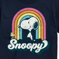 thumbnail image 3 of Peanuts - Snoopy Rainbow Clouds - Men's Short Sleeve Graphic T-Shirt, 3 of 6