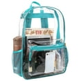 thumbnail image 4 of Mochila Trail Maker de PVC transparente muy resistente para niños, color turquesa, 4 of 8