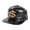 Black, variant on Faux Leather Baseball Hat Adjustable Strap Baseball Cap Baseball Hip Hop Skin Texture Decor Adjustable Buckle Cash Sign Protection UV Glossy for Street Dance Hippie Outdoor