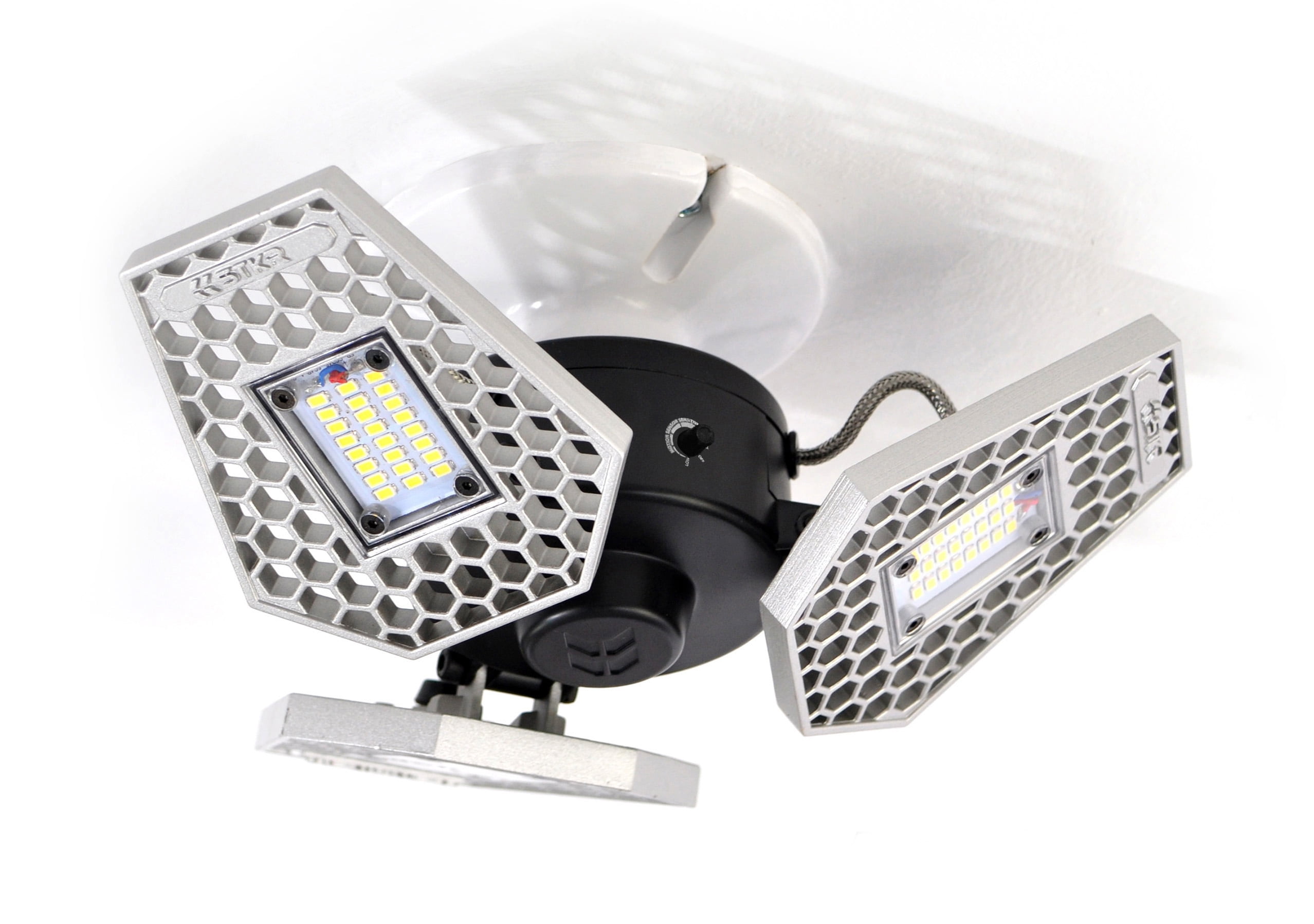 STKR TRiLIGHT 4000 Lumen ScrewIn MotionSensor Ceiling Light Walmart