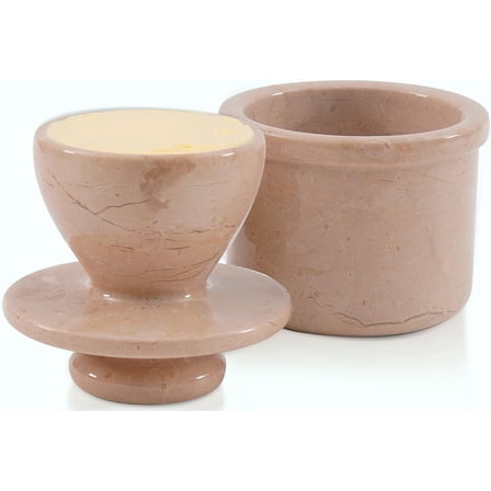 Radicaln Marble Butter Keeper 4.25 inches Verona Handmade Butter Holder For Kitchen Counter Decor Butter Dish Butter Crock & French Butter Holder Ideal Butter Keeper For Spreable Butter