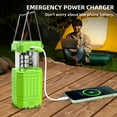 thumbnail image 4 of Electric LED Camping Lantern for Emergency, 3000 Large Capacity Solar Hand Crank Flashlight with 8H Play Time, Collapsible Survival Light, USB Charger for Cellphone, Must-Have Light for Power Outage, 4 of 7