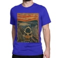 thumbnail image 3 of Camisetas artísticas de ocio Snoopy Charlie Brown Scream para hombre y mujer, camiseta de algodón puro, camiseta de dibujos animados, idea de regalo, ropa, 3 of 5