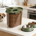 thumbnail image 1 of Contenedor Hermético para Alimentos para Mascotas con Tapa Sellada: Resistente a La Suciedad, La Humedad y El Agua para Alimentos Secos para Perros y Gatos, con Ventana Transparente., 1 of 6